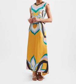 Style 1-1634267629-2696 La DOUBLEJ Yellow Size 12 Tall Height Pockets Free Shipping Straight Dress on Queenly
