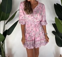 Style 1-1747169140-3973 Walker & Wade Pink Size 0 Sleeves Mini Cocktail Dress on Queenly