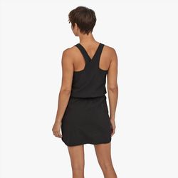 Style 1-1758196365-2791 Patagonia Black Size 12 Spandex Summer Pockets Jersey Cocktail Dress on Queenly