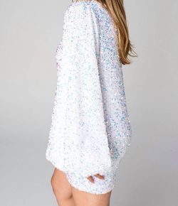 Style 1-2327088262-3011 BUDDYLOVE White Size 8 Jersey Long Sleeve Free Shipping Cocktail Dress on Queenly