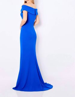Style 1-2600867440-520 Cameron Blake Blue Size 18 Mermaid Dress on Queenly