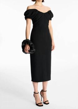 Style 1-2973567287-23 A.L.C. Black Size 2 Tall Height Polyester Cocktail Dress on Queenly
