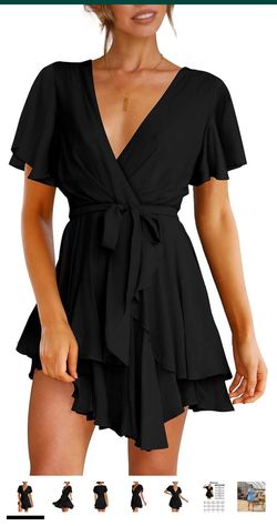 Black Size 16 Train Dress on Queenly