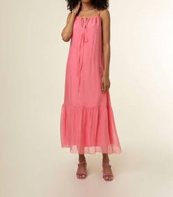 Style 1-4039111676-2696 FRNCH Pink Size 12 Coral Straight Dress on Queenly