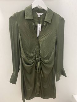 Style 1-4134250498-3855 STEVE MADDEN Green Size 0 Free Shipping Mini Cocktail Dress on Queenly