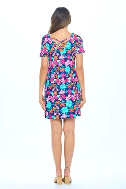 Style 1-593915178-2696 Aryeh Multicolor Size 12 Plus Size Mini Cocktail Dress on Queenly