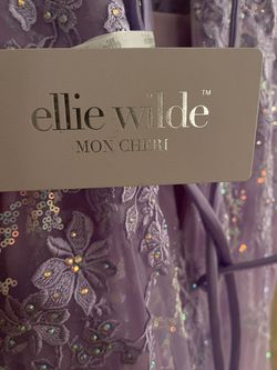 Style PS00MV Ellie Wilde Light Purple Size 00 Military Mermaid Dress on Queenly