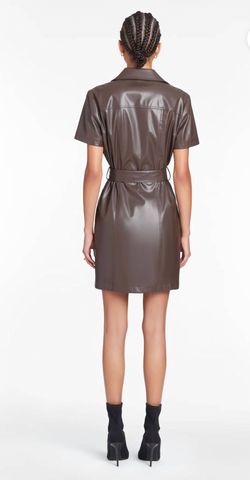 Style 1-1368506684-2793 Amanda Uprichard Brown Size 12 Sorority Pockets Cocktail Dress on Queenly