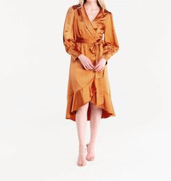 Style 1-1714426990-2696 S'edge Brown Size 12 Polyester Tall Height Plus Size Cocktail Dress on Queenly