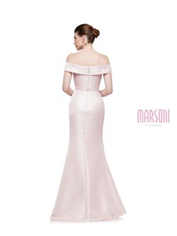 Style MV1003 Colors Pink Size 14 Tall Height Floor Length Mermaid Dress on Queenly