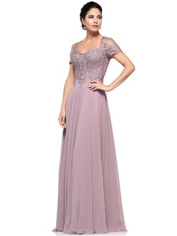 Style M271 Colors Pink Size 12 M271 Lace Prom Floor Length Straight Dress on Queenly
