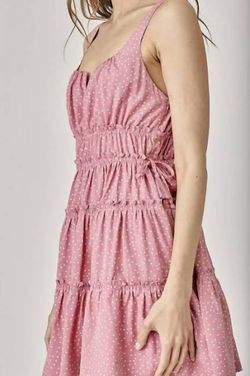 Style 1-3194899636-2901 Mustard Seed Pink Size 8 Mini Cocktail Dress on Queenly