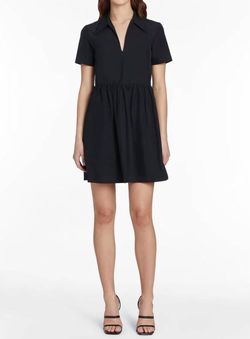Style 1-358695174-3855 Amanda Uprichard Black Size 0 Tall Height Mini Cocktail Dress on Queenly