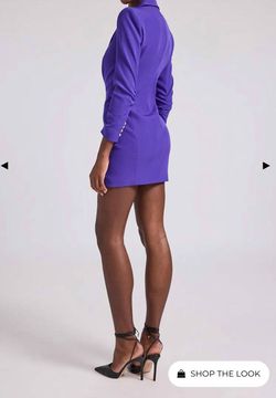 Style 1-4051082268-3855 Generation Love Purple Size 0 Free Shipping Polyester Cocktail Dress on Queenly