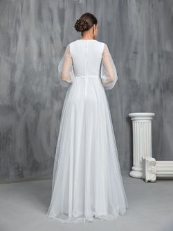 Style FSWD1184 Faeriesty White Size 0 Floor Length Tall Height Fswd1184 Straight Dress on Queenly
