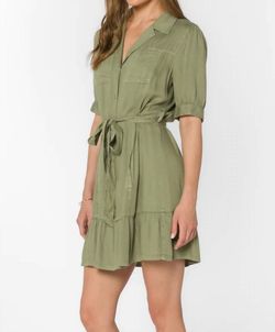 Style 1-426877186-2901 Velvet Heart Green Size 8 Sorority Pockets Free Shipping Mini Olive Cocktail Dress on Queenly