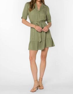 Style 1-426877186-2901 Velvet Heart Green Size 8 Sorority Pockets Free Shipping Mini Olive Cocktail Dress on Queenly