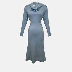 Style 1-920955694-3855 ELLIATT Blue Size 0 Long Sleeve Cocktail Dress on Queenly