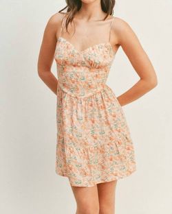 Style 1-979914628-2791 LUSH Multicolor Size 12 Mini Casual Sweetheart Cocktail Dress on Queenly