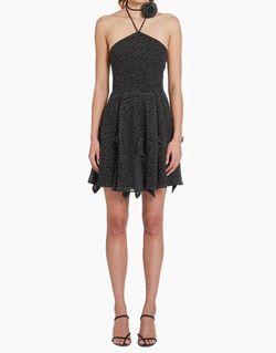 Style 1-708574124-3236 Amanda Uprichard Black Size 4 Free Shipping Mini Cocktail Dress on Queenly
