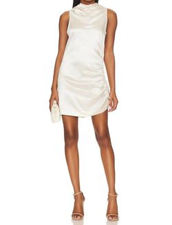 Style 1-825711735-2901 NONCHALANTLABEL White Size 8 Bachelorette Polyester Free Shipping Cocktail Dress on Queenly