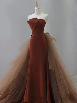 Brown Size 0 Ball gown on Queenly