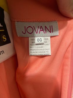 Jovani Pink Size 00 Flare Jersey Cocktail Dress on Queenly