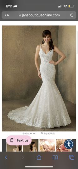Style 2093 Mori Lee Nude Size 18 Plus Size Floor Length Mermaid Dress on Queenly