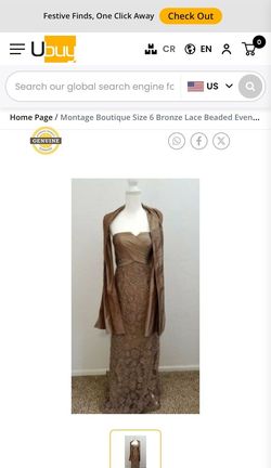 Brown Size 4 A-line Dress on Queenly