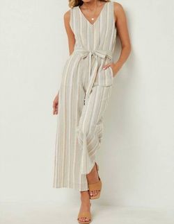 Style 1-104526816-2791 Hayden LA Gray Size 12 Polyester Floor Length Jumpsuit Dress on Queenly