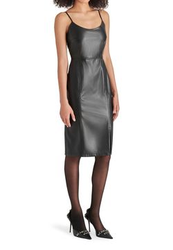Style 1-12387703-1498 STEVE MADDEN Black Size 4 Cocktail Dress on Queenly