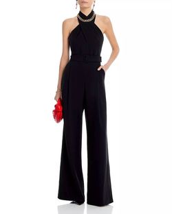 Style 1-1955692449-1498 A.L.C. Black Size 4 Tall Height Floor Length Jumpsuit Dress on Queenly