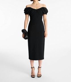 Style 1-2102112197-1901 A.L.C. Black Size 6 Tall Height Free Shipping Polyester Corset Cocktail Dress on Queenly