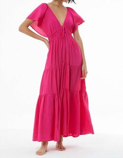 Style 1-218115063-2901 young fabulous & broke Pink Size 8 Military Straight Dress on Queenly