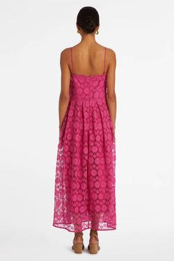 Style 1-2367721706-1498 Marie Oliver Pink Size 4 V Neck Tall Height Lace Polyester Cocktail Dress on Queenly