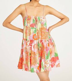 Style 1-2528676660-649 AMUR Orange Size 2 A-line Floral Sorority Print Cocktail Dress on Queenly