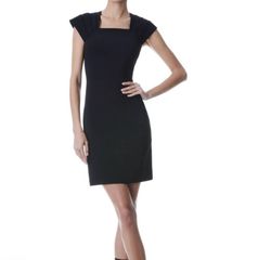 Style 1-3208781707-649 alice + olivia Black Size 2 Free Shipping Mini Cocktail Dress on Queenly