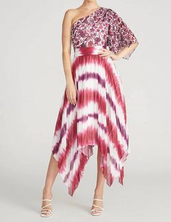 Style 1-3582841802-1901 AMUR Multicolor Size 6 Print Polyester Flare Straight Dress on Queenly