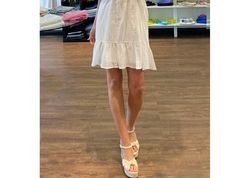 Style 1-3630754392-2901 heartloom White Size 8 Polyester A-line Cocktail Dress on Queenly