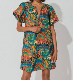 Style 1-394229342-2901 Cleobella Multicolor Size 8 Free Shipping Mini Summer Pockets Cocktail Dress on Queenly