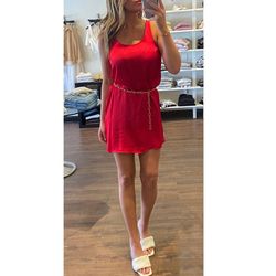 Style 1-4280224604-2901 Nation LTD Red Size 8 Cocktail Dress on Queenly