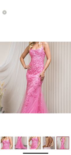 Amelia Couture Pink Size 8 Free Shipping Straight Dress on Queenly