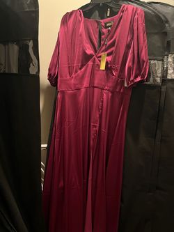 Alexia Admor Red Size 12 50 Off Plunge Cocktail Dress on Queenly