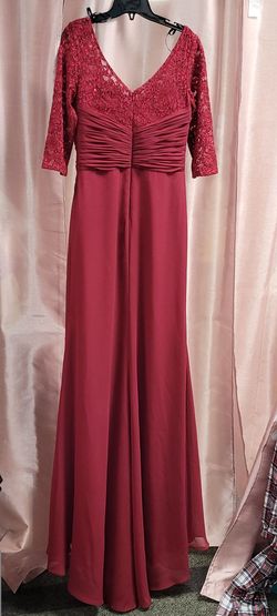 Alyce Paris Red Size 4 Floor Length Prom A-line Dress on Queenly