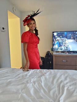 Ashley Lauren Red Size 4 50 Off Prom Cocktail Dress on Queenly