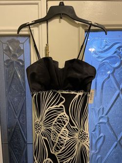 B. Darlin Black Size 10 50 Off Spaghetti Strap Floor Length Straight Dress on Queenly