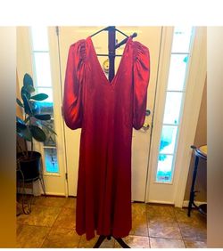 Stine Goya Red Size 0 Belt Sorority Free Shipping A-line Dress on Queenly