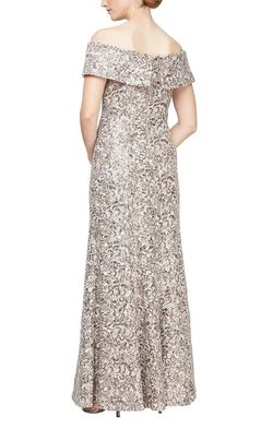 Style 81122532 Alex Evening Silver Size 18 Tall Height Mermaid Dress on Queenly