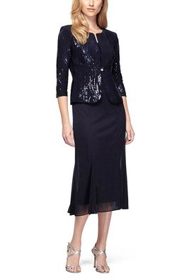 Style 196267 Alex Evening Blue Size 16 Navy Plus Size Cocktail Dress on Queenly