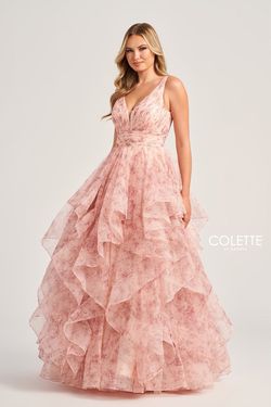 Style CL5273 Colette By Mon Cheri Pink Size 4 Pageant A-line Dress on Queenly